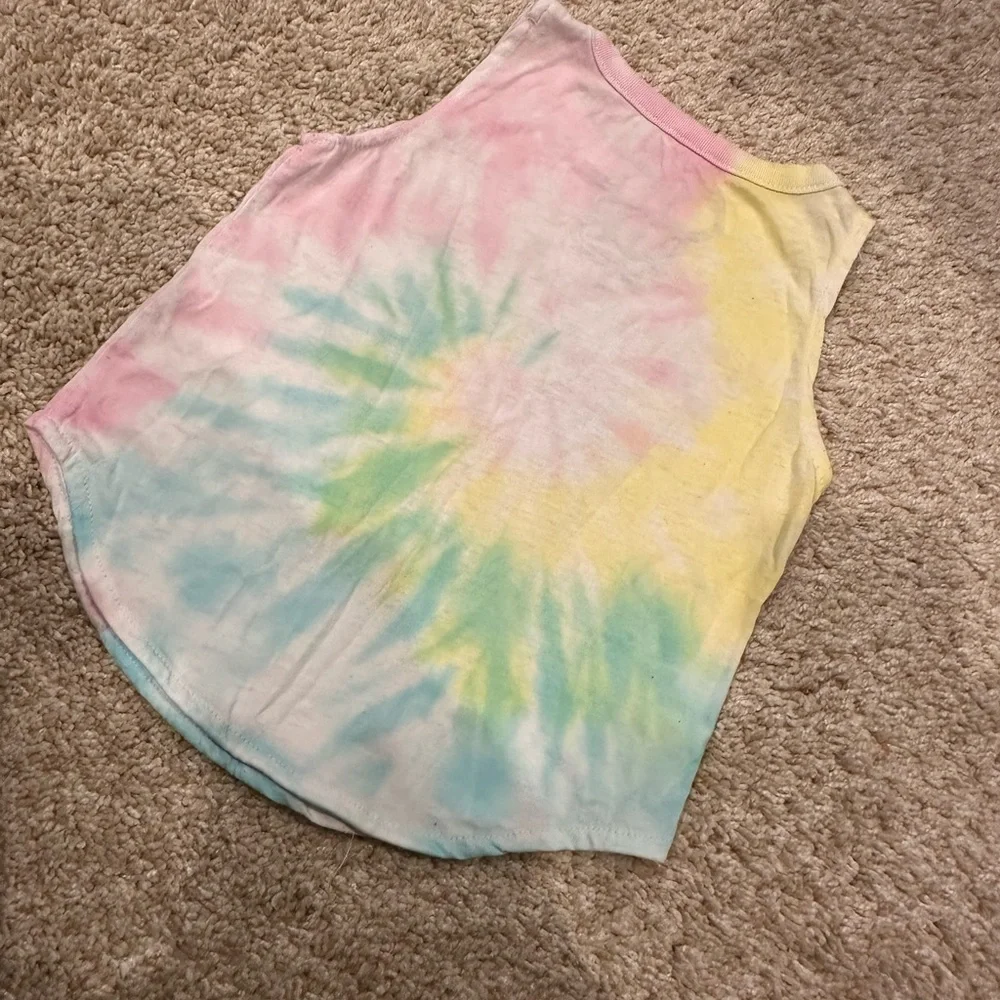 Chaser Kids Tie-Dye Pink Floyd Tank Top